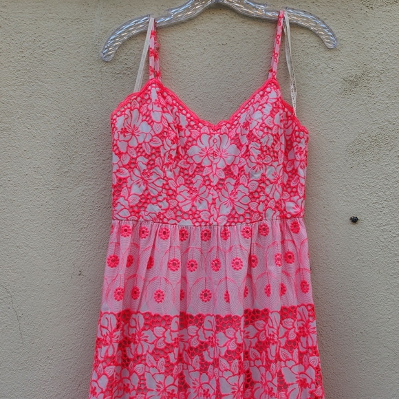 LILLY PULITZER Kyla Maxi Dress Garden Gate Eyelet - Picture 5 of 12